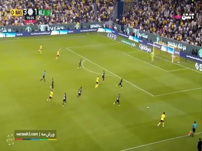 سوپر برگردان رونالدو مقابل الخلیج