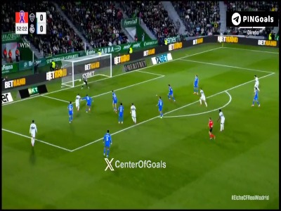 گل اول الچه به رئال مادرید توسط فباس ۵۳