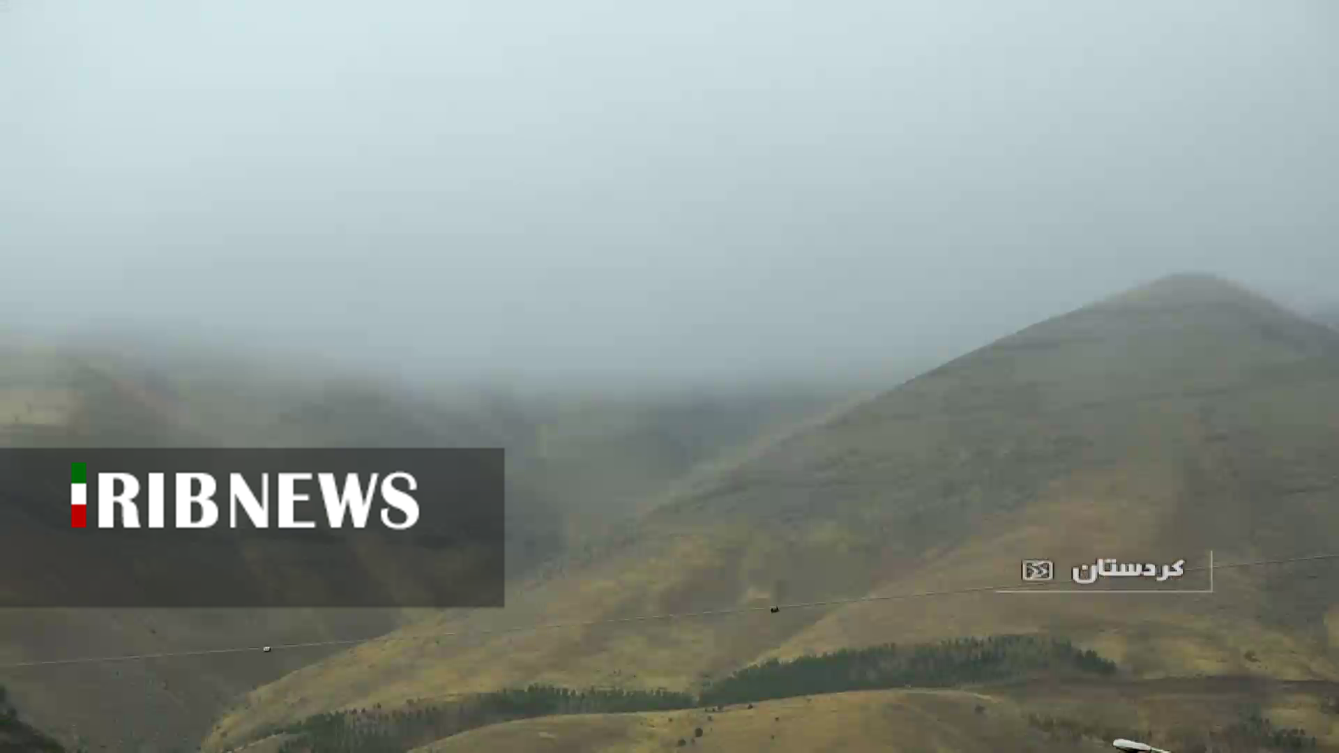 پیش بینی بارش های پراکنده در کردستان