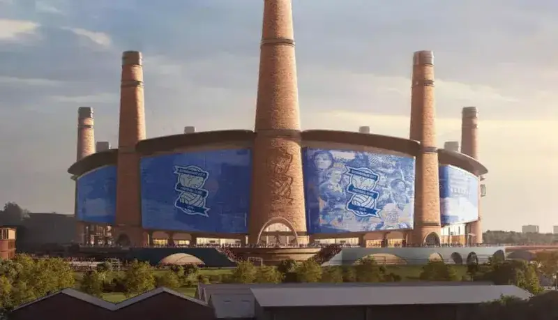 عجیب‌ترین استادیوم جهان؛ دودکش‌های 12 گانه