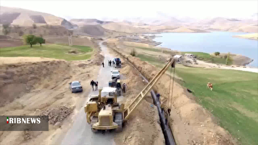 عملیات طرح آبرسانی به بانه در مراحل پایانی