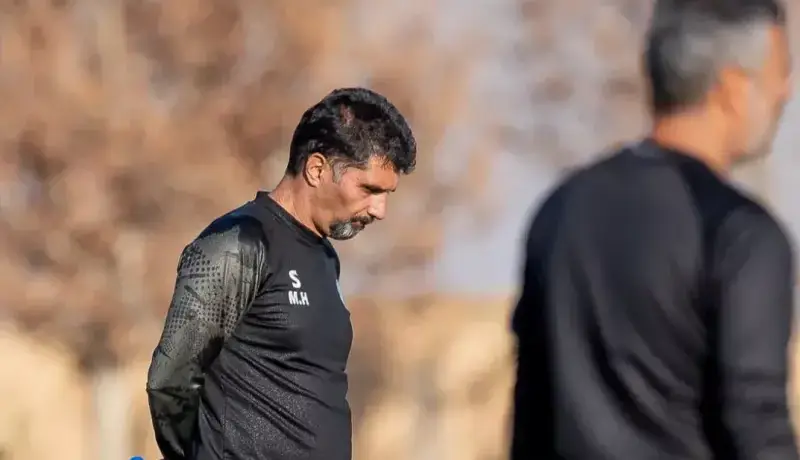 خبر تلخ برای حسینی در وسط تمرین