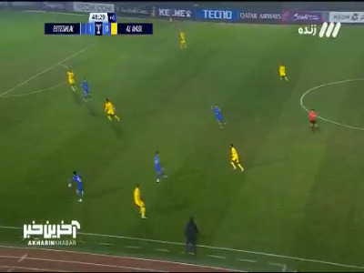 شوت قلی زاده از بالای دروازه الوصل به بیرون رفت