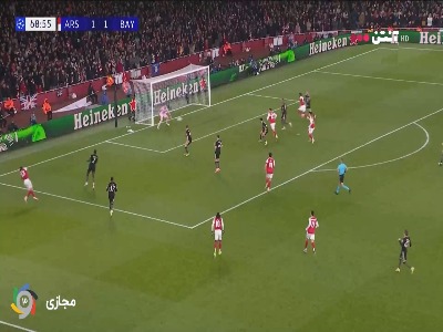 پاس دیدنی کالافیوری؛ گل دوم آرسنال توسط مادوئکه در دقیقه ۶۹