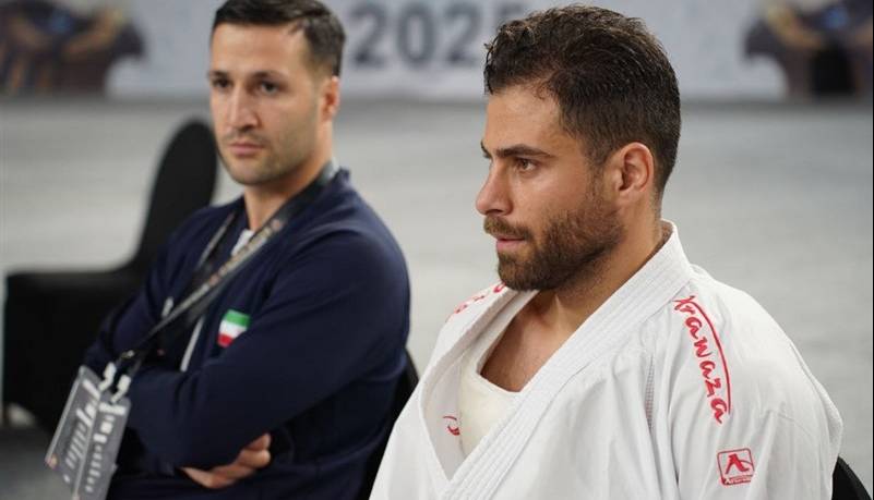 کاراته قهرمانی جهان؛ شوک بزرگ به تیم ایران با حذف خدابخشی
