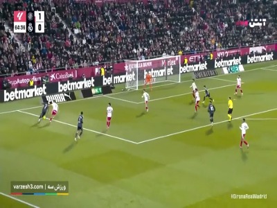گل اول رئال مادرید به خیرونا توسط امباپه