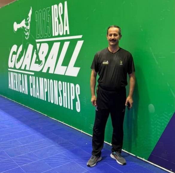 حضور داور کردستانی در رقابت‌های گلبال قهرمانی قاره آفریقا