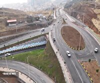 افتتاح تقاطع غیرهمسطح تکیه و چمن سنندج