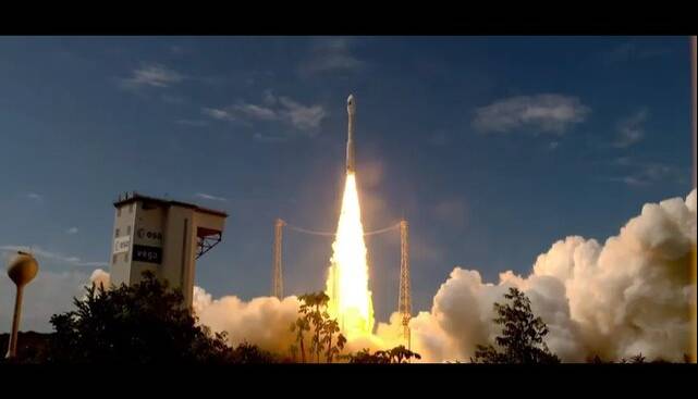 موشک اروپا ماهواره کره جنوبی را به مدار زمین برد