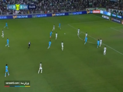 گلزنی نیمار مقابل ژوونتود در سری آ برزیل