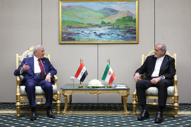 رؤسای ‌جمهور ایران و عراق دیدار کردند