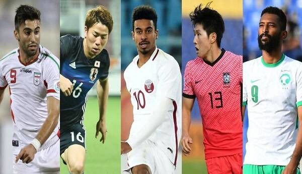 رضایی در بین ستاره‌های درخشان در تاریخ جام ملت‌های زیر ۲۳ سال آسیا