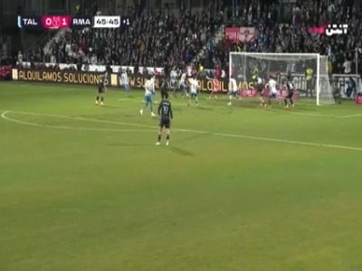 گل دوم رئال مادرید به تالاورا