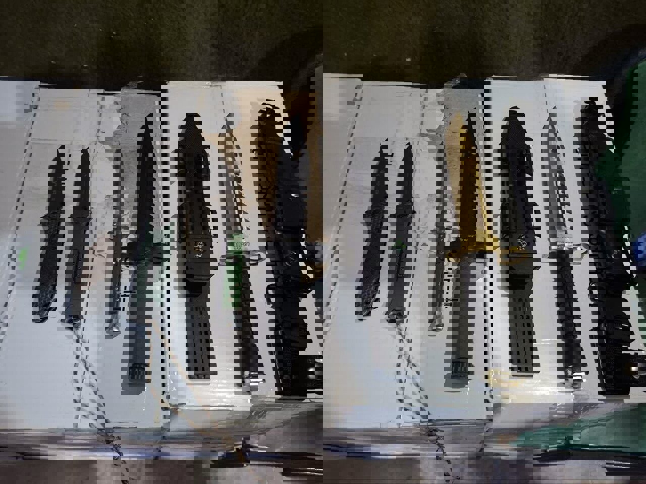 کشف محموله ۹ میلیاردی تیغه چاقوی قاچاق در قروه