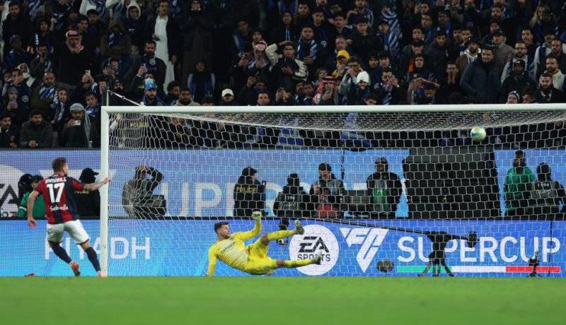 حذف تلخ اینتر از سوپرجام؛ ۵ پنالتی پیاپی هدر رفت!