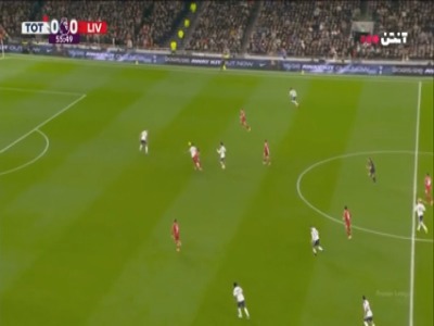 گل اول لیورپول به تاتنهام توسط ایساک