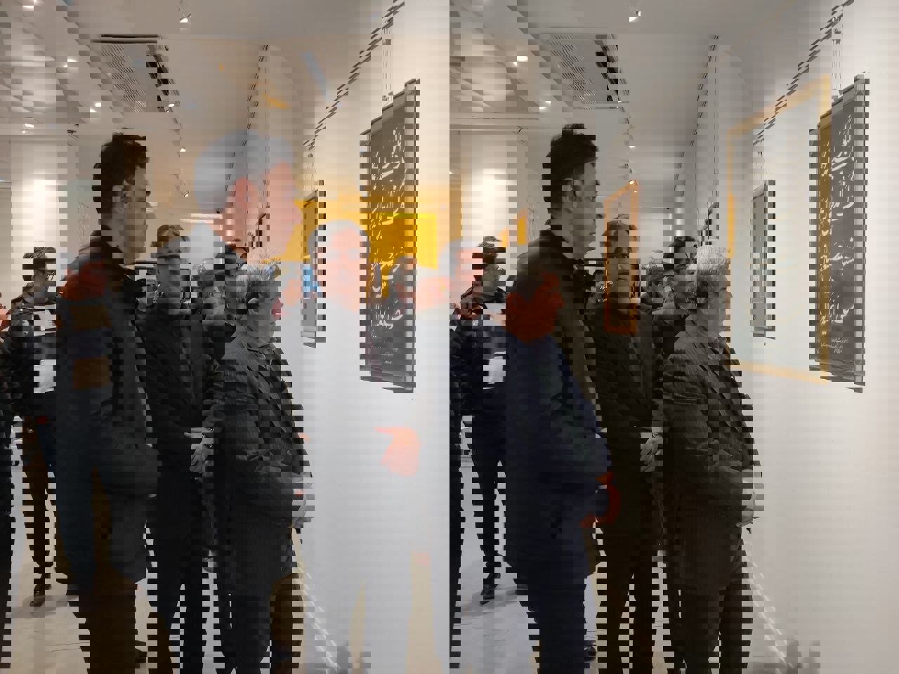 افتتاح نمایشگاه خوشنویسی زنده یاد مهدی کمالی کردستانی در سنندج