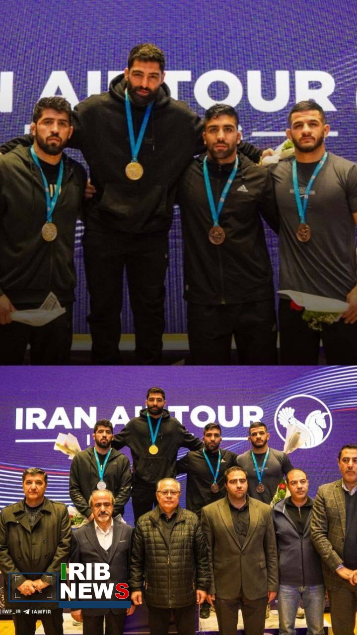 درخشش  کشتی گیران کردستانی در رقابت های قهرمانی کشور