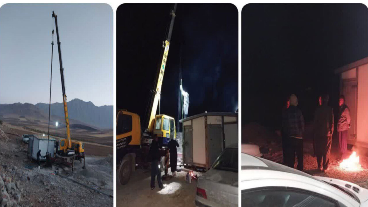 پایداری دوباره آب ۱۲ روستای مجتمع کانی‌شریف روانسر