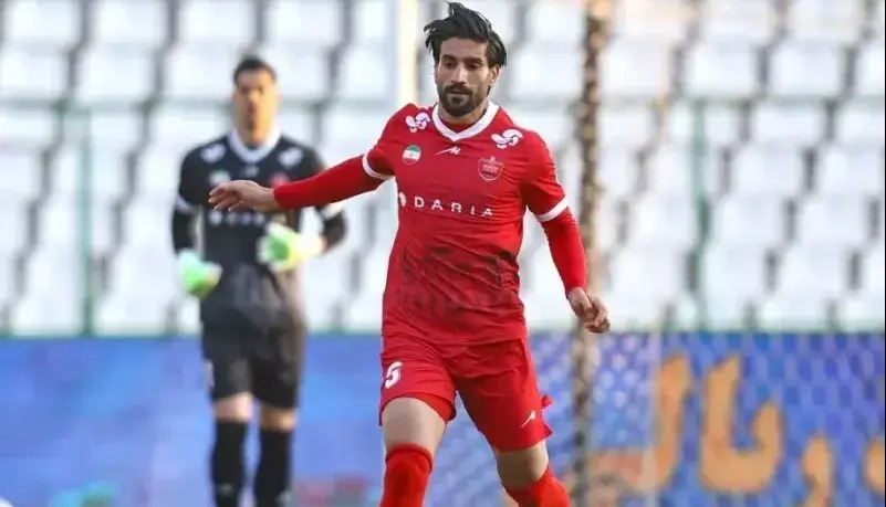 مدافع پرسپولیس و فغانی تماشاگر ویژه شدند