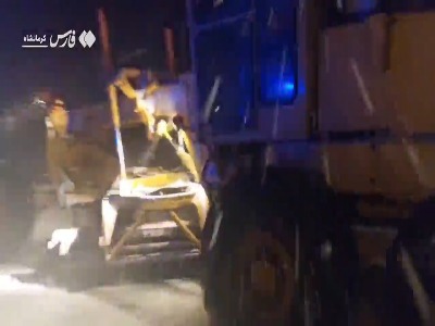 برف‌‌روبی محور روانسر به پاوه