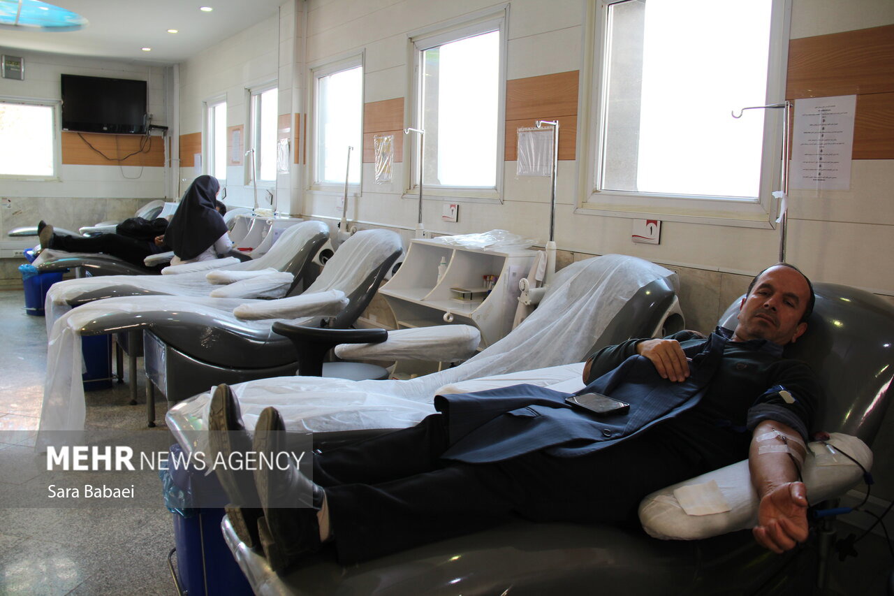 پویش اهدای خون در جوانرود برگزار می‌شود