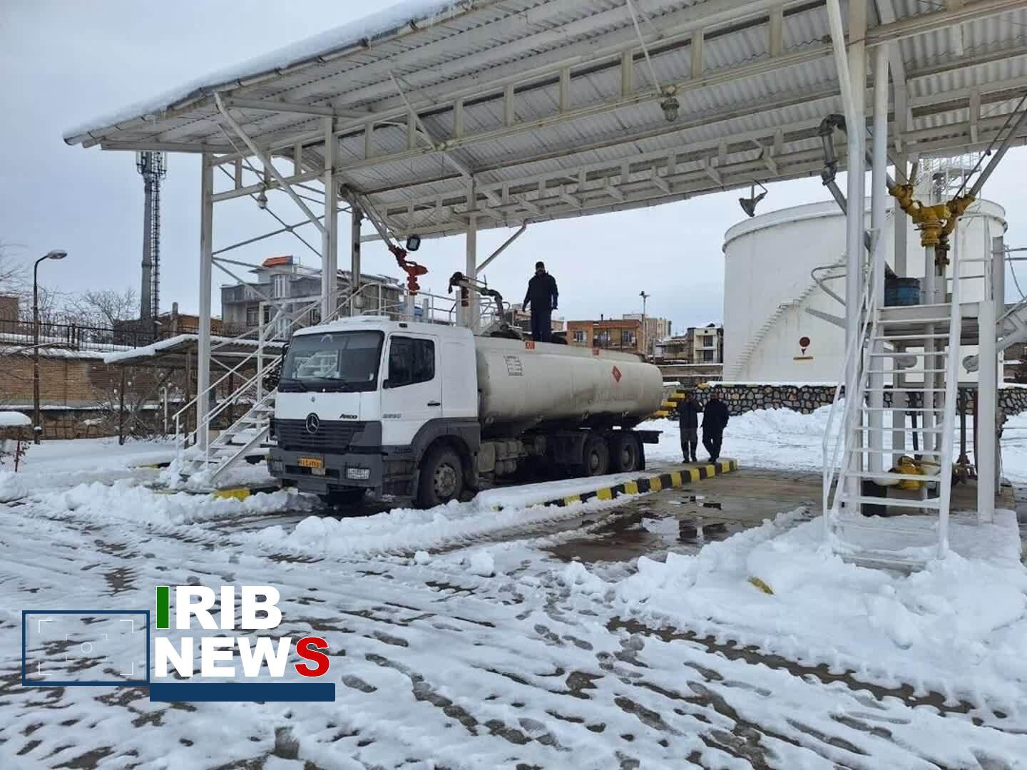 سوخت‌رسانی بی‌وقفه و پایدار در شهرستان های استان علی‌رغم بارش برف و سرمای هوا