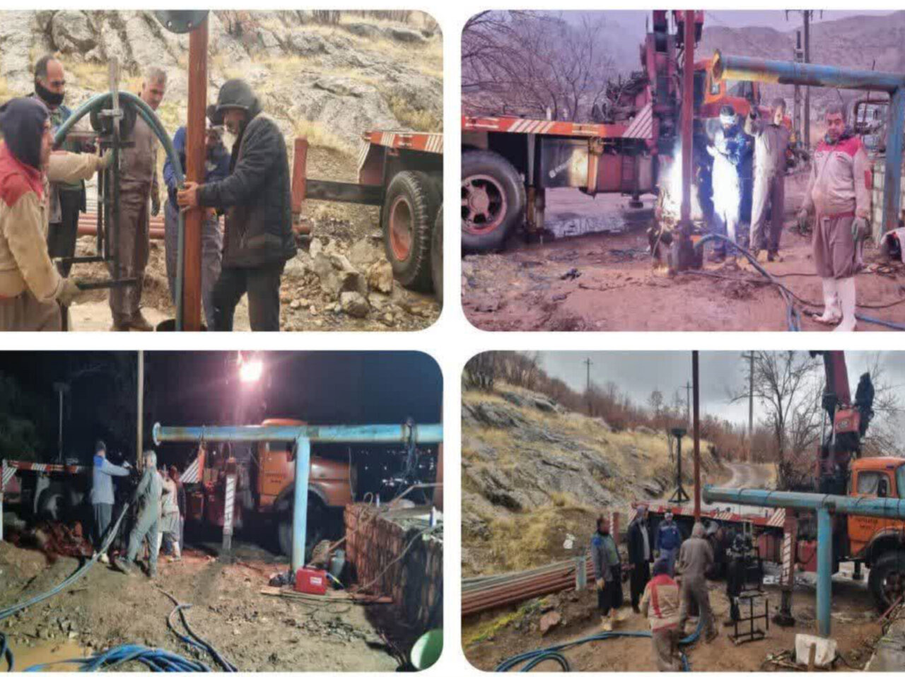 چاه آب شرب سرکران پاوه دوباره وارد مدار بهره‌برداری شد