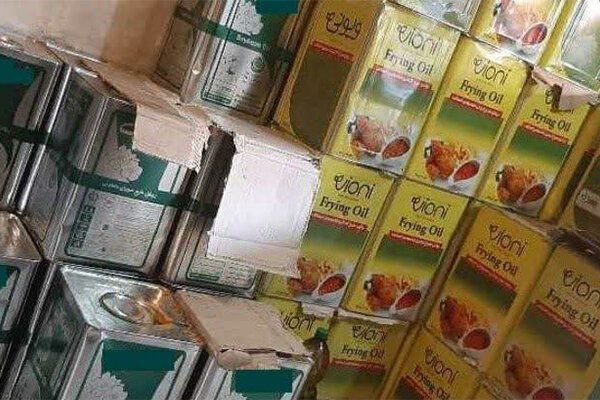 کشف ۲ تن روغن خوراکی قاچاق در کرمانشاه