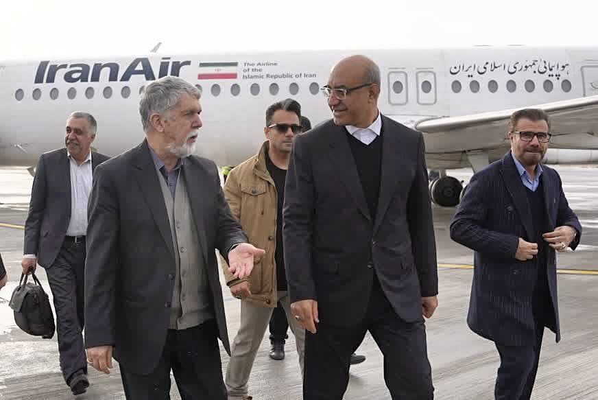 وزیر فرهنگ و ارشاد اسلامی وارد کرمانشاه شد