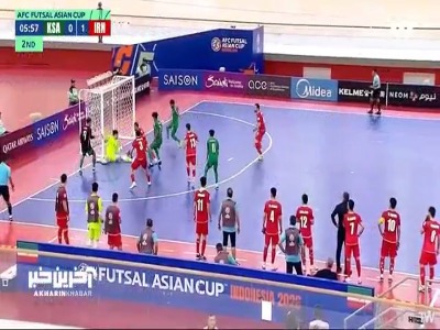 گلزنی دروازه‌بان ایران؛ گل دوم ایران به عربستان توسط باقر محمدی