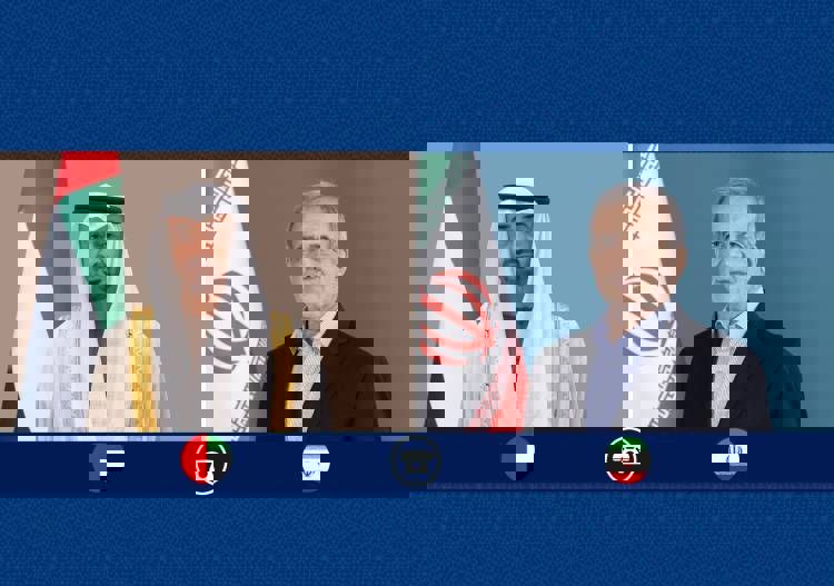 گفتگوی تلفنی پزشکیان با رئیس امارات