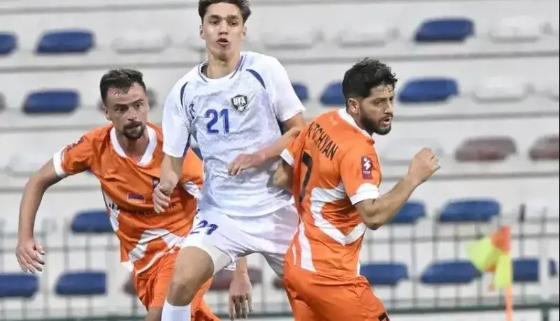 تیم ملی فوتبال ازبکستان در یک بازی تدارکاتی به پیروزی رسید.