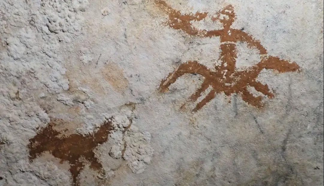 کشف قدیمی‌ترین هنر صخره‌ای دنیا؛ اثر ۶۷ هزار ساله انسان خردمند در اندونزی