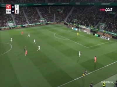 گل سوم بارسلونا به الچه توسط رشفورد