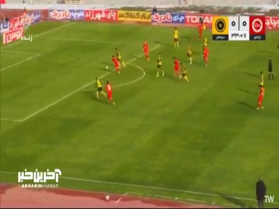 گل اول تراکتور به سپاهان