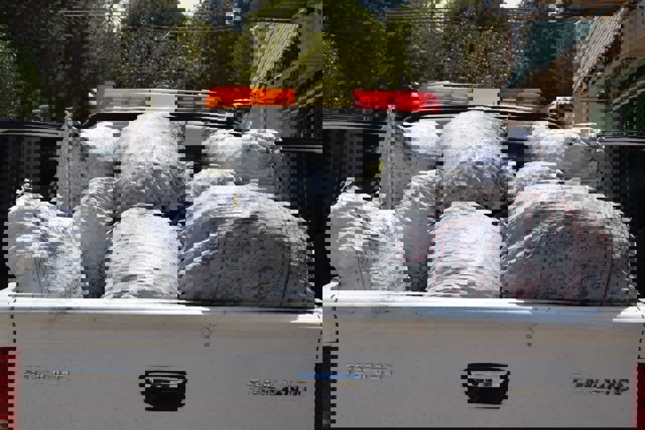 کشف بیش از یک تن زغال قاچاق در اطراف کرمانشاه