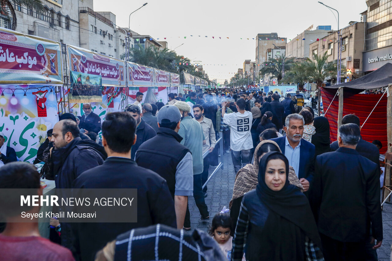 حماسه حضور کرمانشاهی‌ها در طولانی‌ترین ایستگاه مهدویت