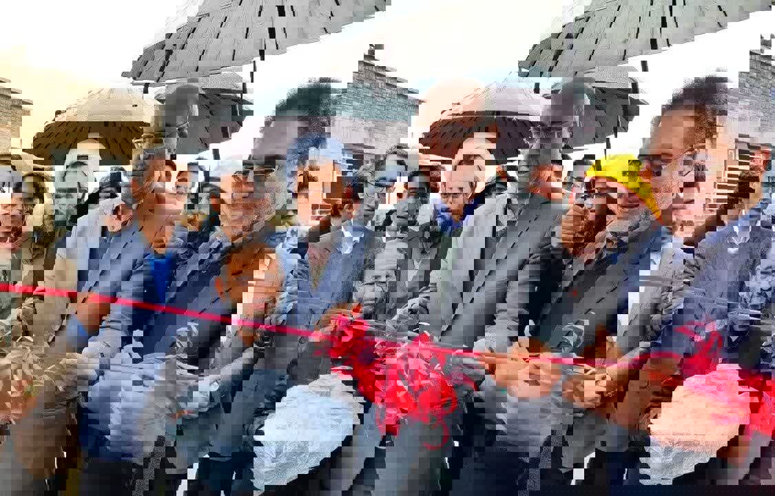 افتتاح طرح هادی و آسفالت ۱۲ روستای صحنه با حضور استاندار کرمانشاه