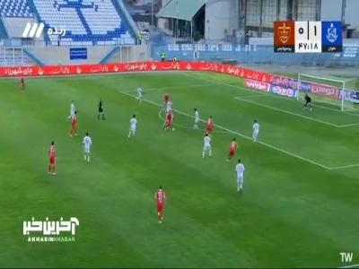 توپ به شکلی خطرناک از کنار دروازه ملوان به بیرون رفت