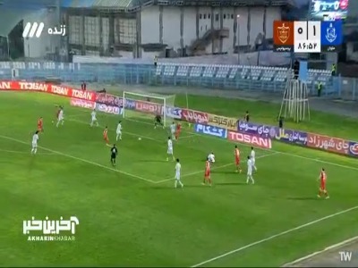 نجات دروازه فوق العاده مدافع ملوان مانع از گلزنی پرسپولیسی ها شد
