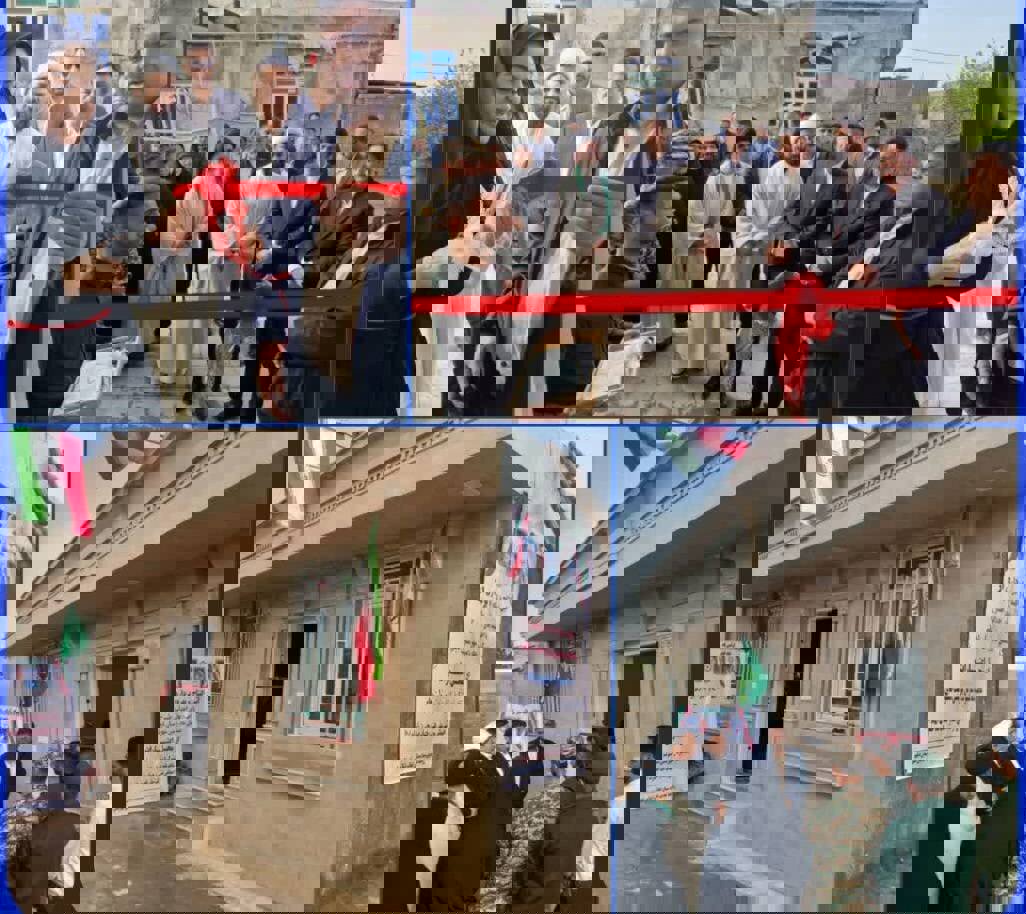 پروژه مسکن محرومان در روستای حصار به بهره‌برداری رسید