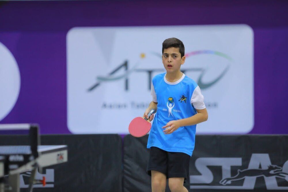 دعوت پینگ‌پنگ‌باز کردستانی به اردوی تیم ملی نوجوانان