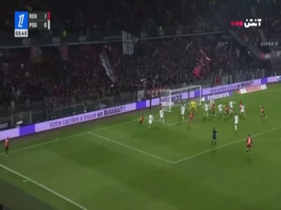 گل دوم رن به پاری سن ژرمن توسط لی پائول