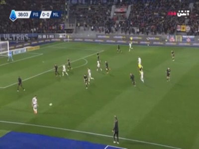 گل اول آث میلان به پیزا (لوفتوس چیک)