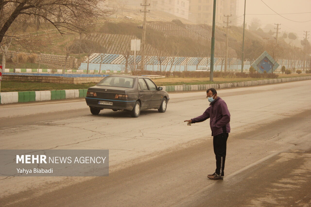 توصیه‌های بهداشتی به مردم کرمانشاه در هوای بسیار ناسالم