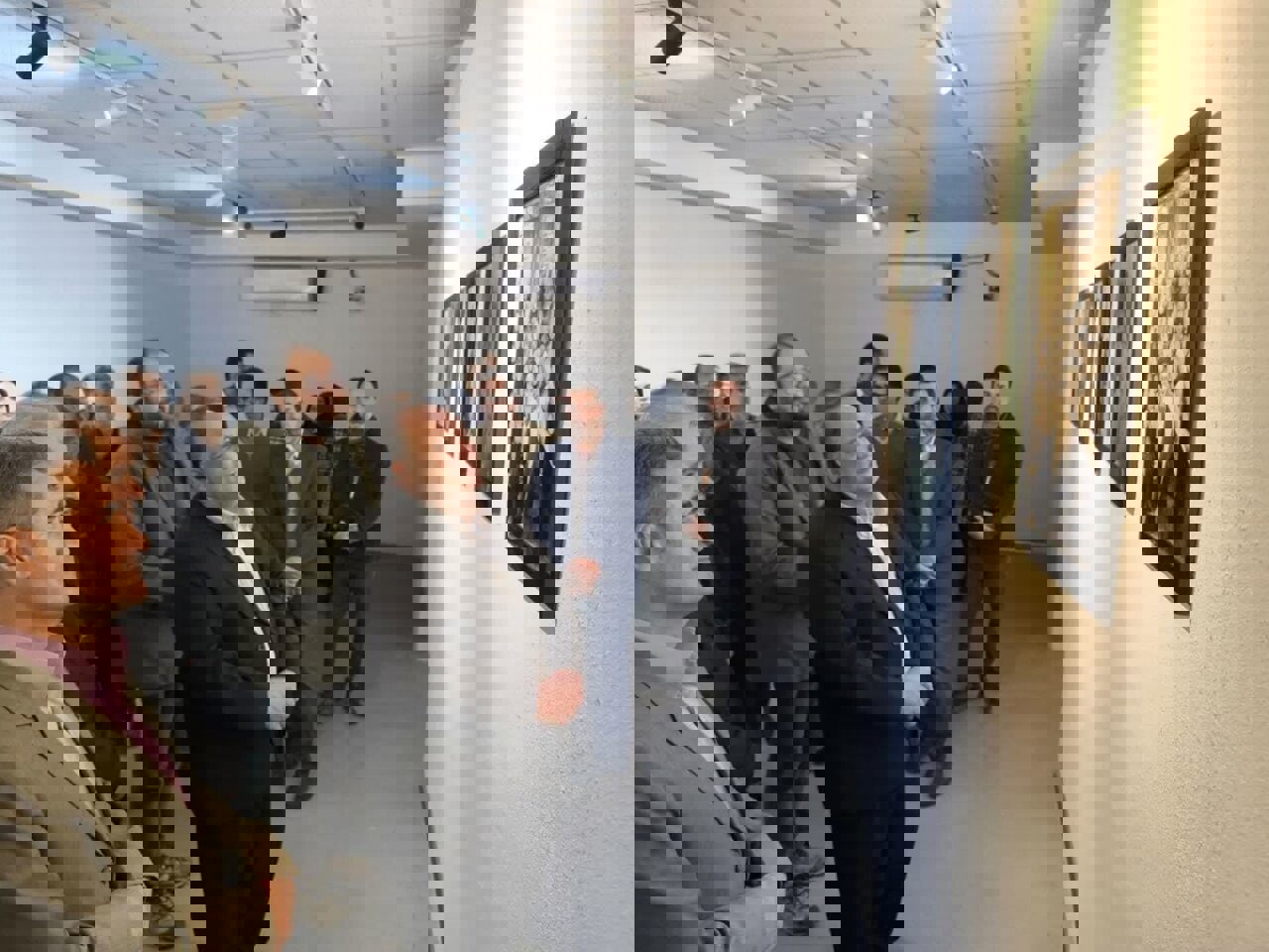 نمایشگاه آثار سه استاد تجسمی کرمانشاه افتتاح شد