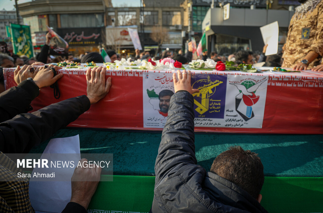 مراسم چهلم شهدای حافظ امنیت در کرمانشاه برگزار می‌شود