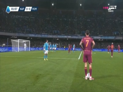 خلاصه بازی ناپولی ۲ - آاس رم ۲