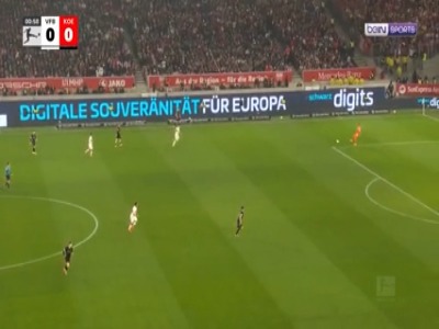 خلاصه بازی اشتوتگارت ۳ - کلن ۱